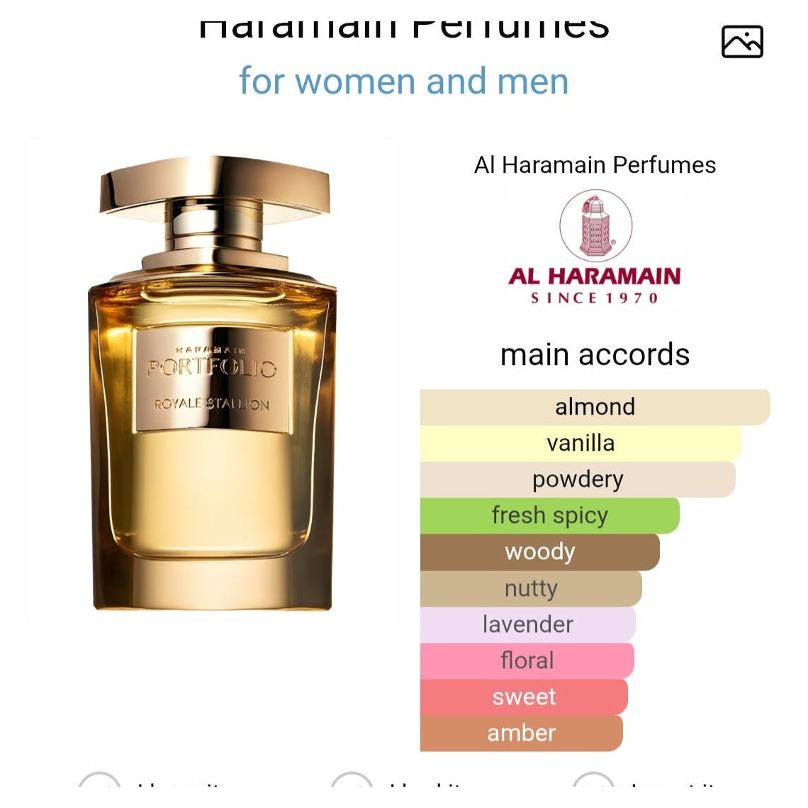 Al Haramain Portfolio Royale Stallion edp 75ml - Perfume South Africa