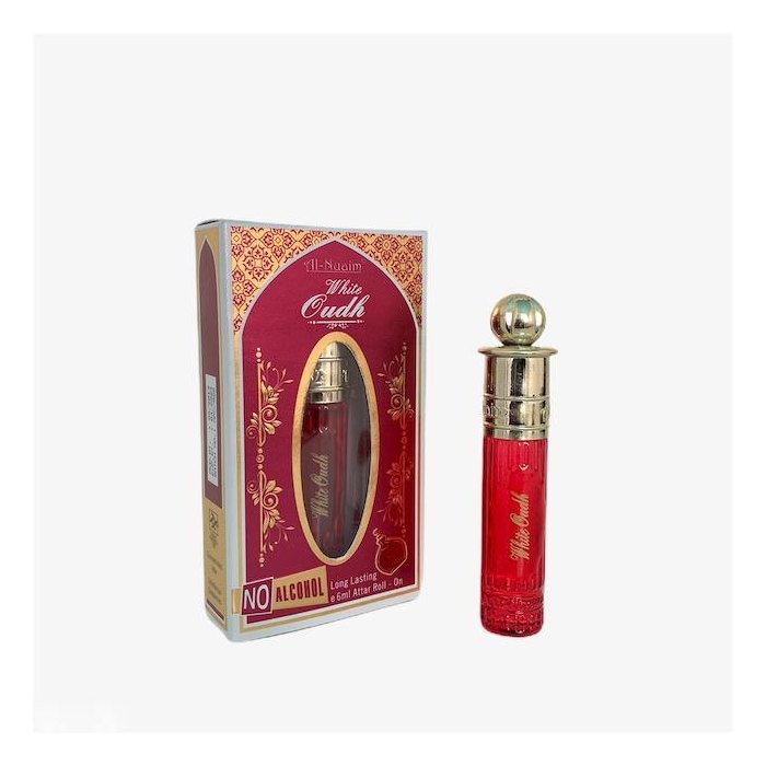 Al-Nuaim White Oudh attar red 6ml - Perfume South Africa