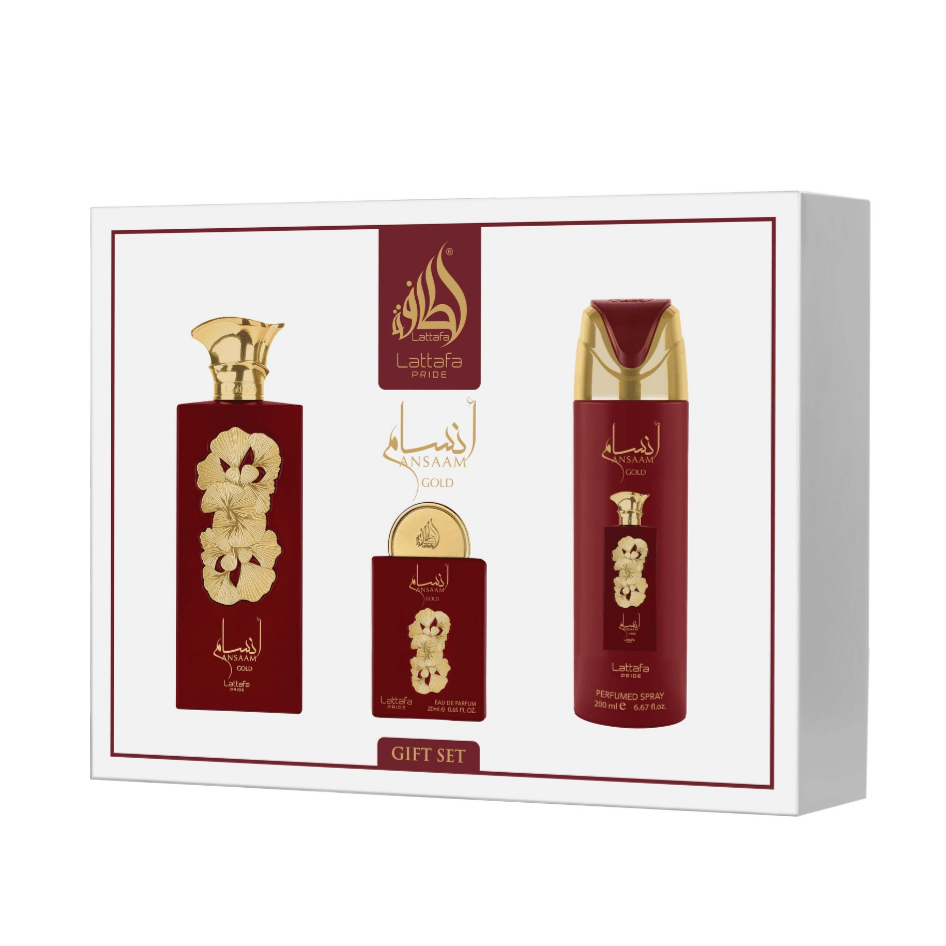 Ansaam Gold Lataffa pride Gift set - Perfume South Africa