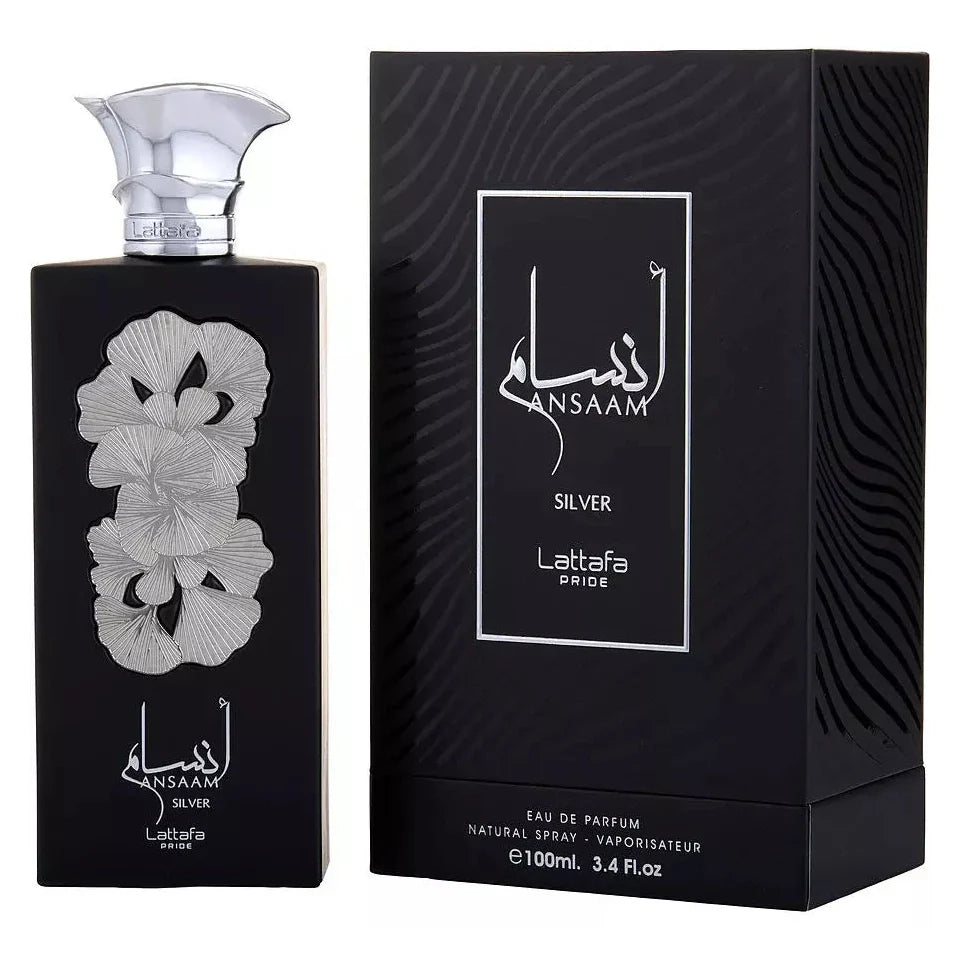 Ansaam Silver Lattafa Perfumes 100ml - Perfume South Africa