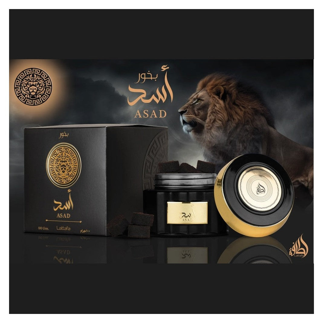 Asad Bakhoor/Incense by Lattafa 100Grm - Perfume South Africa
