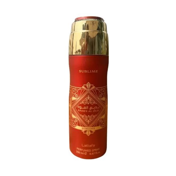 BADE'E AL OUD SUBLIM PERFUMED BODYSPRAY 200ML - Perfume South Africa