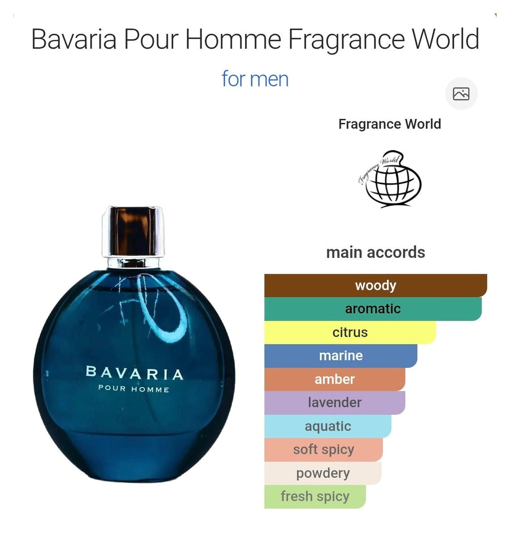 BAVARIA POUR HOMME - Perfume South Africa