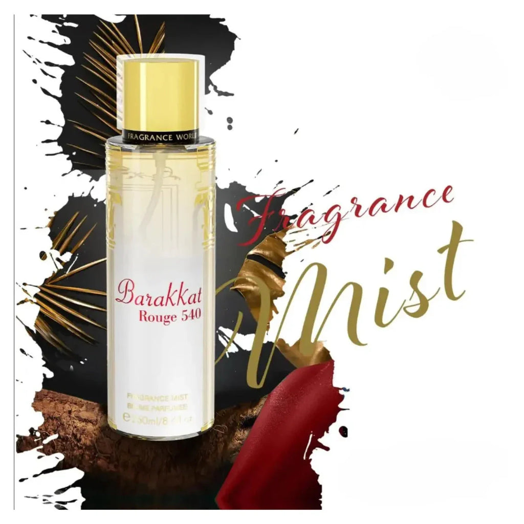 Barakkat Rouge 540 Fragrance Mist 250ml - Perfume South Africa
