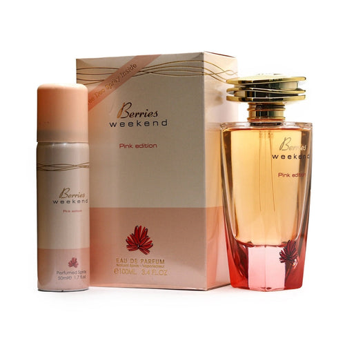 Berries Weekend Pink Edition Eau De Parfum 100ml - Fragrance World - Perfume South Africa