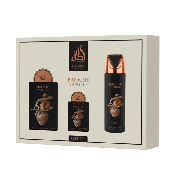 Brioche Vanille Lattafa pride Gift set - Perfume South Africa