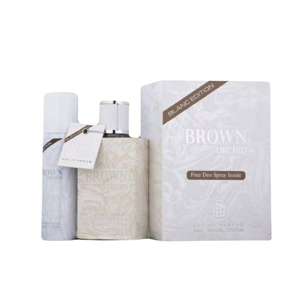 Brown Orchid Blanc Edition Eau De Parfum 80ml - Fragrance World - Perfume South Africa
