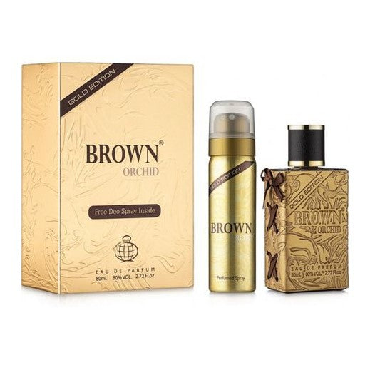 Brown Orchid Gold Edition Eau De Parfum 100ml - Fragrance World - Perfume South Africa