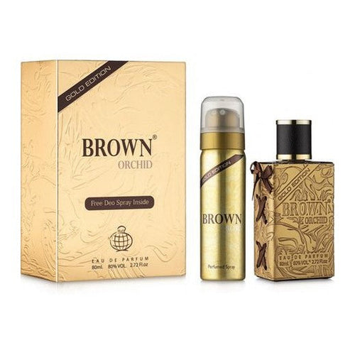 Brown Orchid Gold Edition Eau De Parfum 100ml - Fragrance World - Perfume South Africa