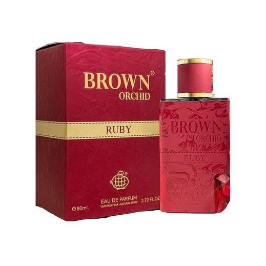 Brown Orchid Ruby Eau De Parfum 80ml - Fragrance World - Perfume South Africa