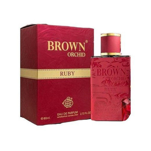 Brown Orchid Ruby Eau De Parfum 80ml - Fragrance World - Perfume South Africa