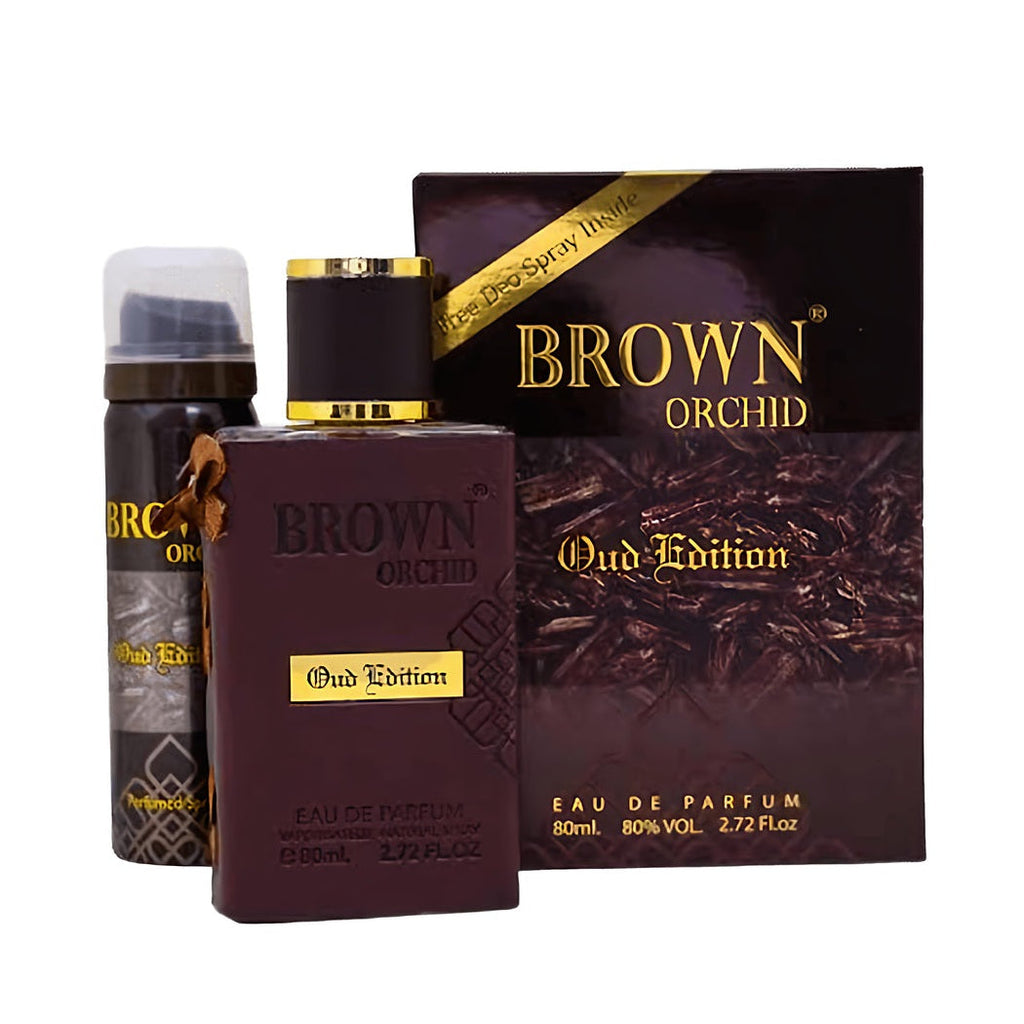 Brown Orchid Oud Edition Eau De Parfum 100ml - Fragrance World - Perfume South Africa