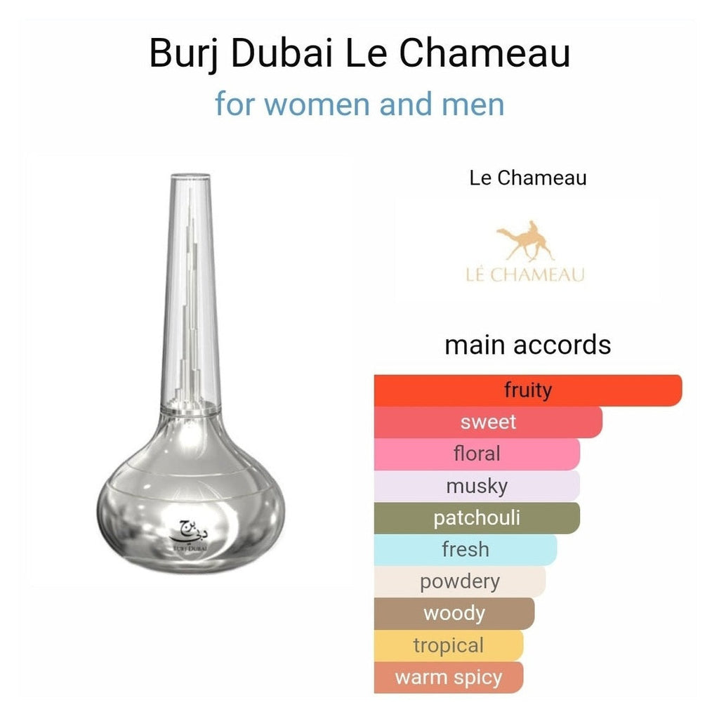 Burj Dubai Le Chameu Perfumes 100ml - Perfume South Africa
