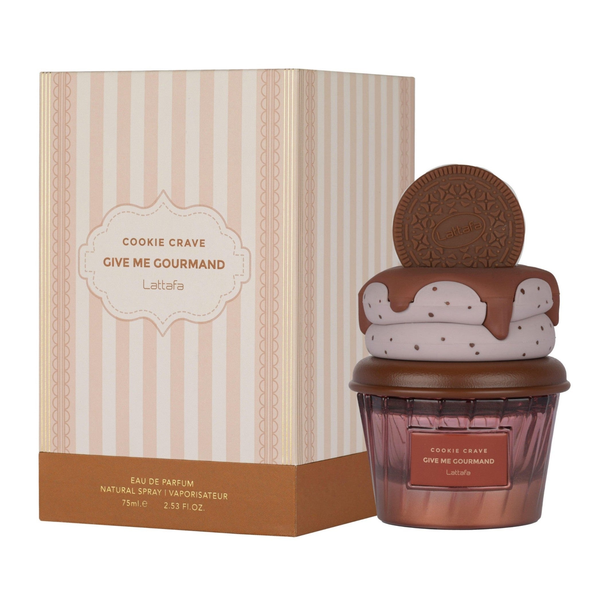 COOKIE CRAVE GIVE ME GOURMAND LATTAFA EDP 75ML - Perfume South Africa