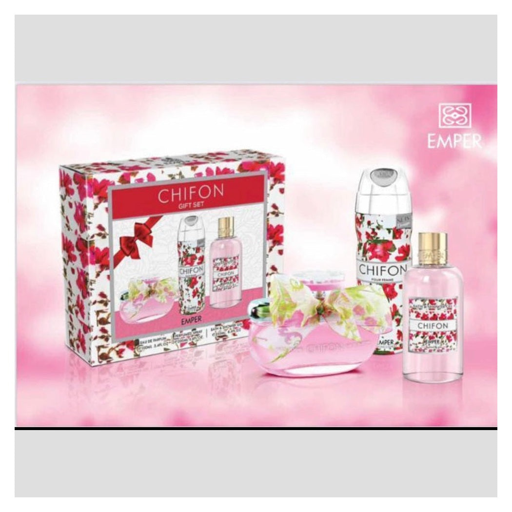 Chiffon Emper 3 in 1 gift set - Perfume South Africa