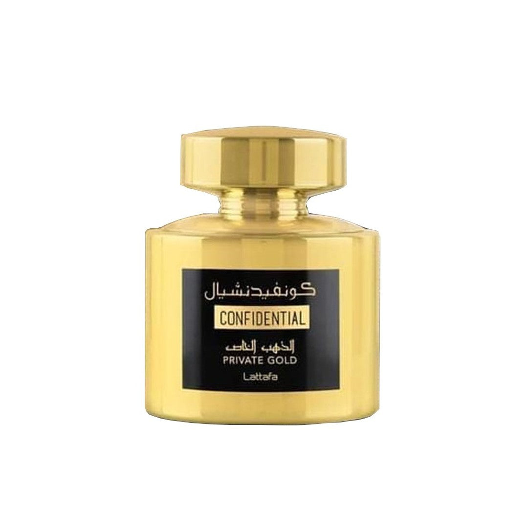 Confidential Private Gold Lattafa Perfumes 100ml - Perfume South Africa