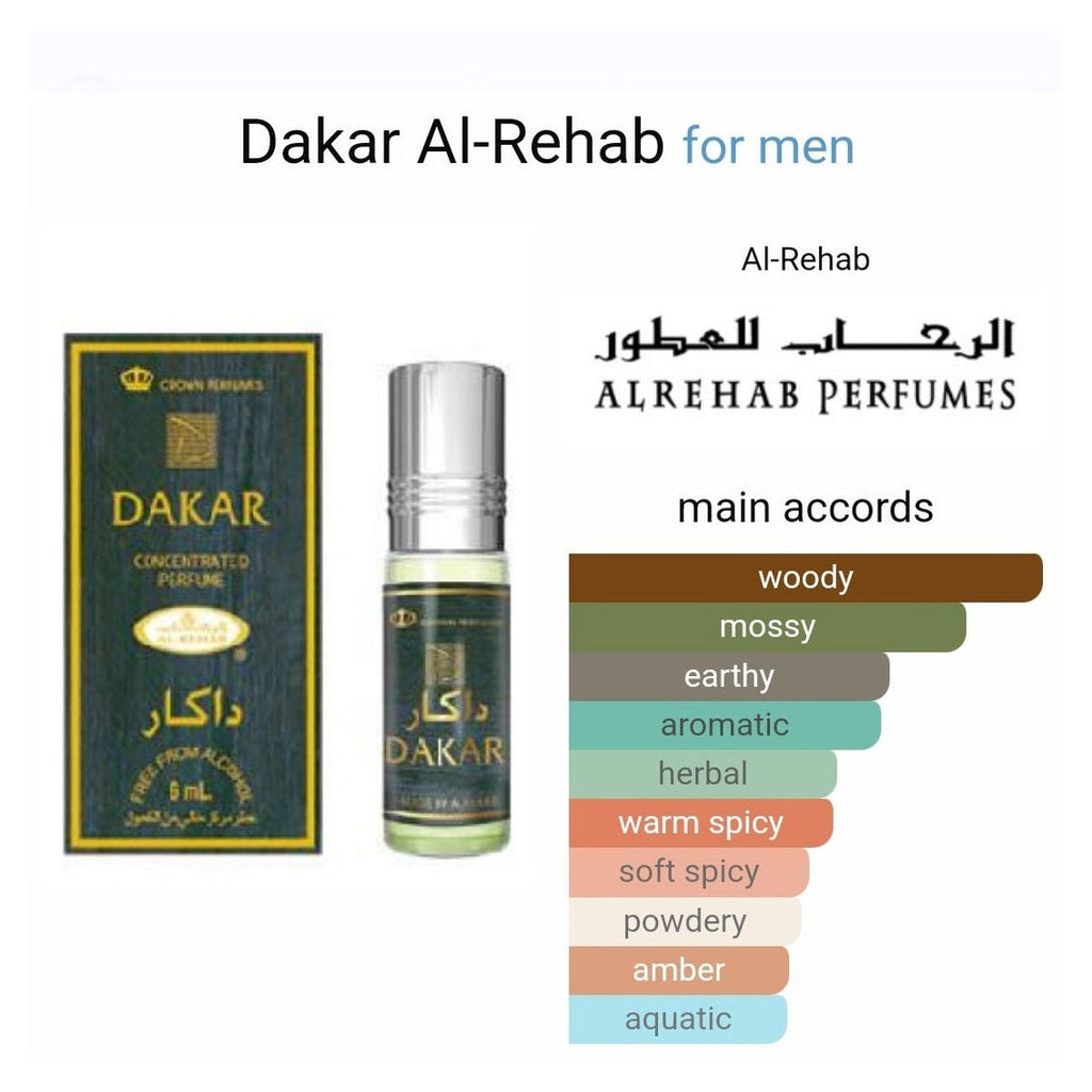 Dakar Al-Rehab 6ml - Perfume South Africa