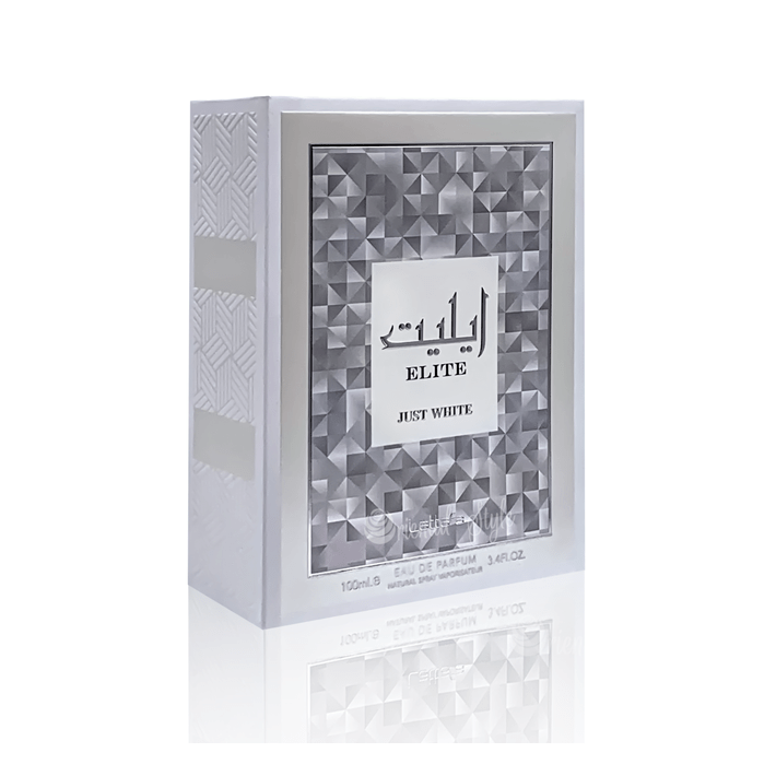 Elite Just White Lattafa Perfumes 100ml - Perfume South Africa