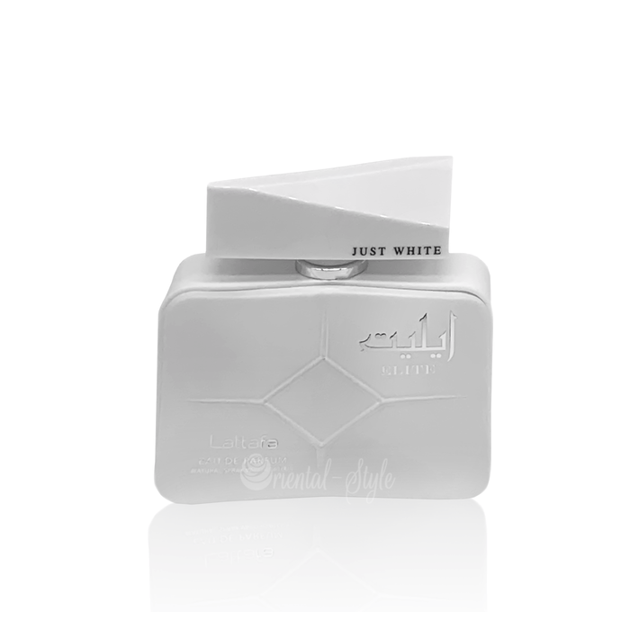 Elite Just White Lattafa Perfumes 100ml - Perfume South Africa