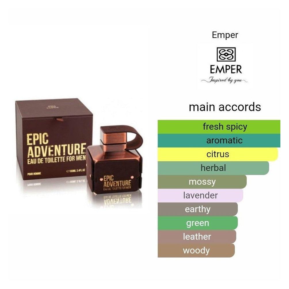 Epic Adventure Emper Perfumes 100ml - Perfume South Africa