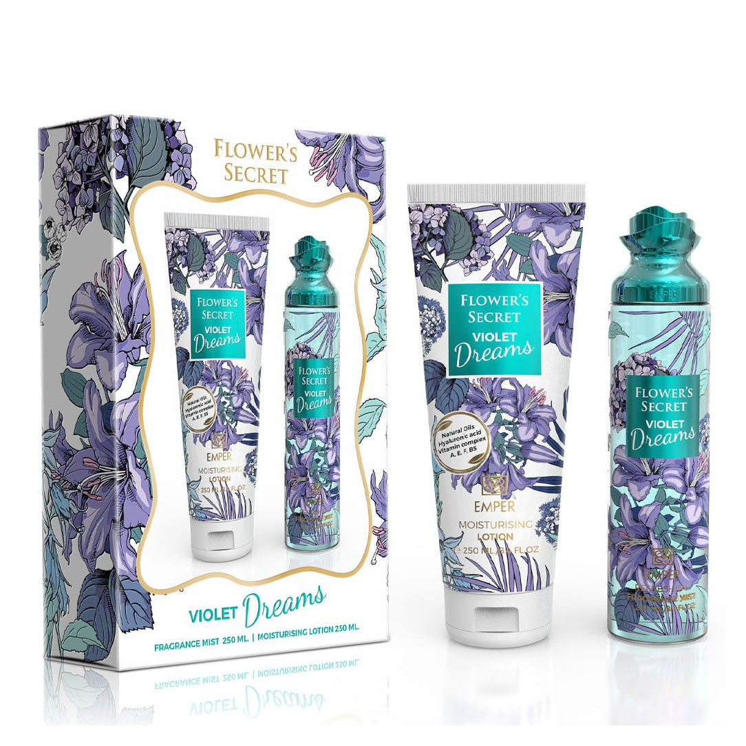 Flowers Secret Violet Dreams 2 IN 1 Set - Perfume South Africa