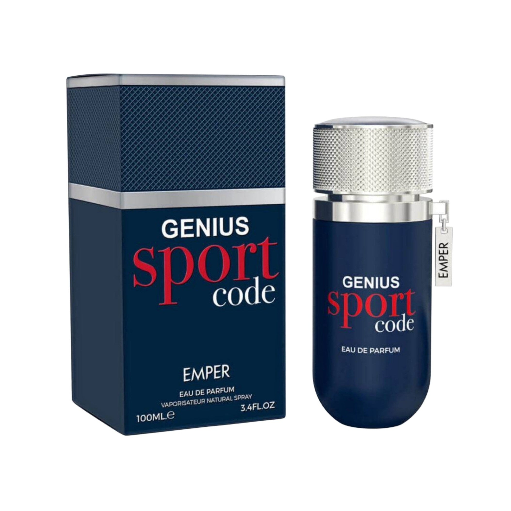 GENIUS SPORT CODE EMPER EDP 100ML - Perfume South Africa