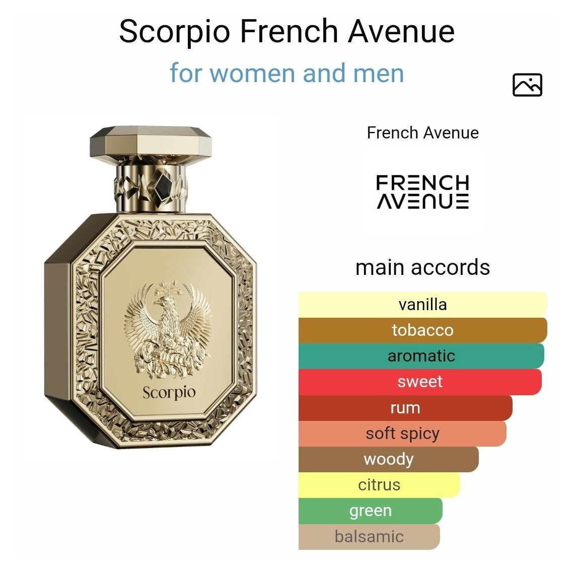 Genesis scorpio French Avenue edp 90ml - Perfume South Africa
