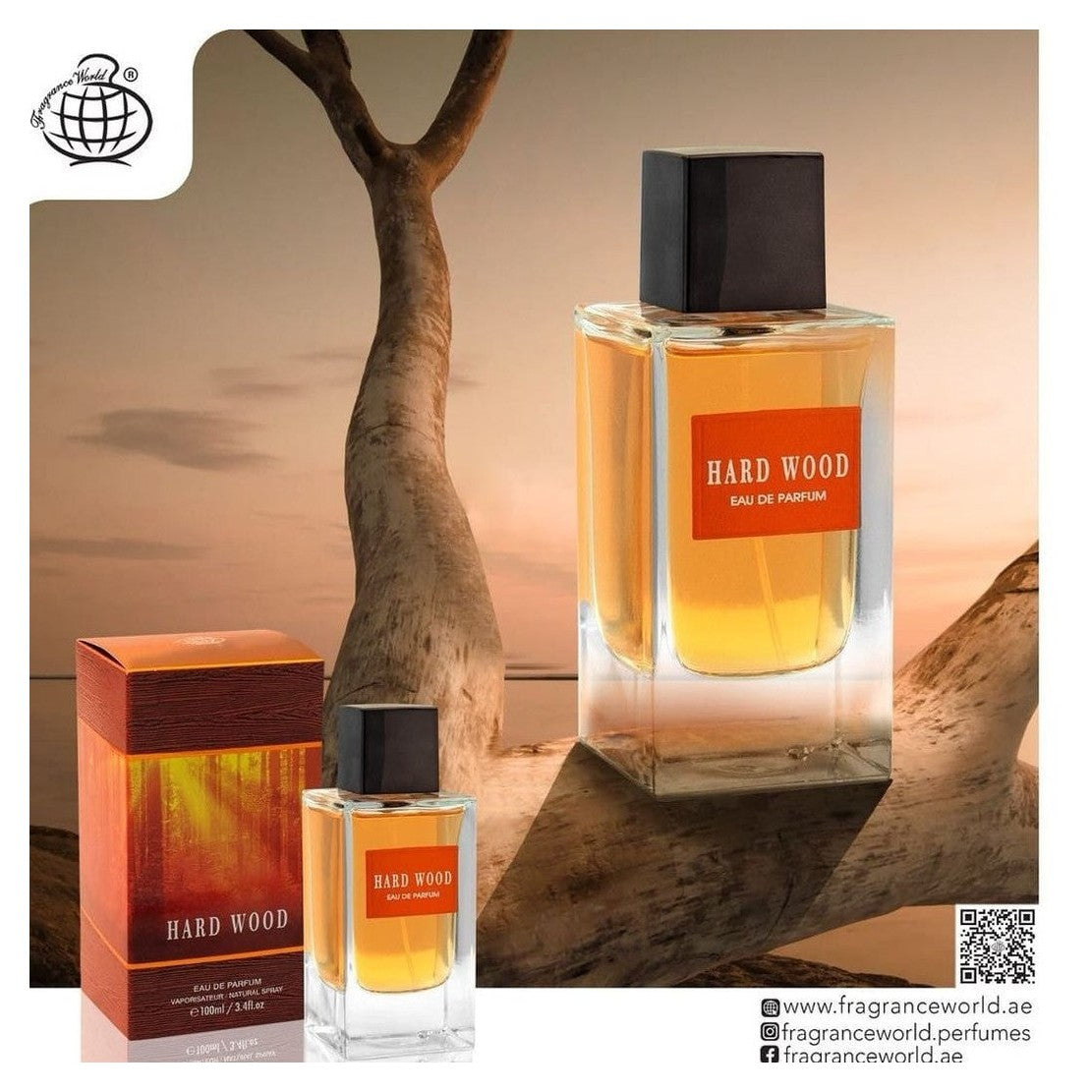 Hard wood EDP 100ml - Perfume South Africa