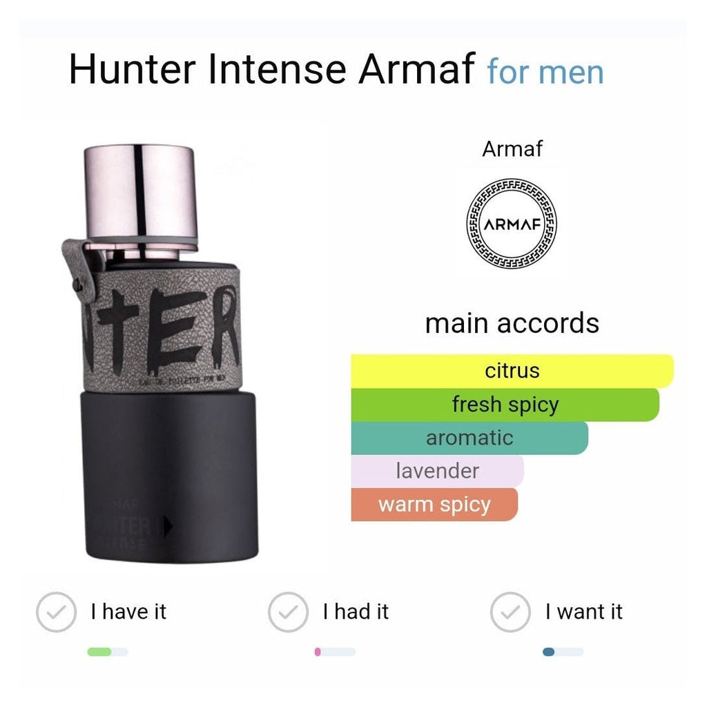 Hunter Intense by Armaf 100ml - Perfume South Africa