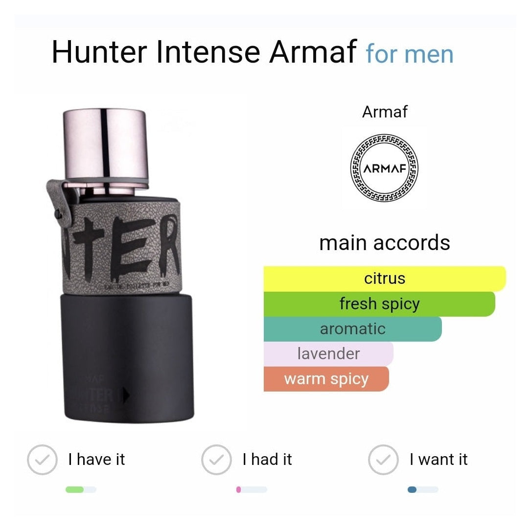Hunter Intense by Armaf 100ml - Perfume South Africa