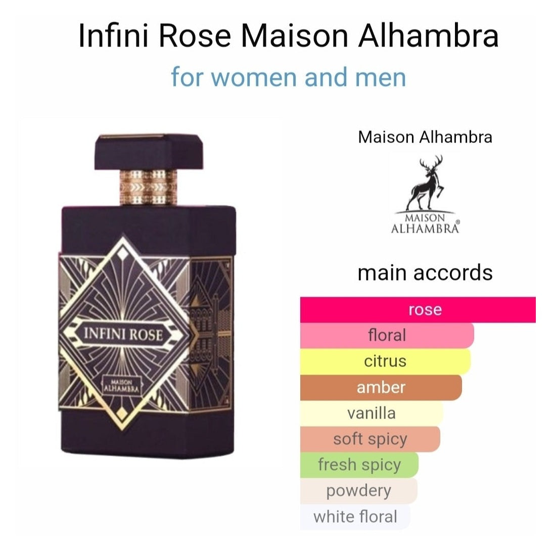 Infini Rose Maison Alhambra 100ml - Perfume South Africa