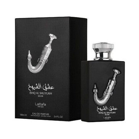 Ishq Al Shuyukh Silver Lattafa Perfumes 100ml - Perfume South Africa