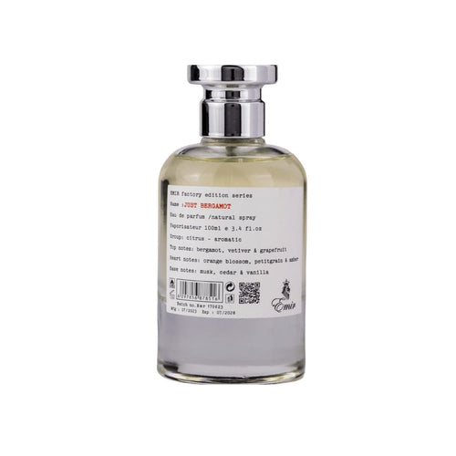 Just Bergamot Emir Factory Edition EDP 100ml - Perfume South Africa