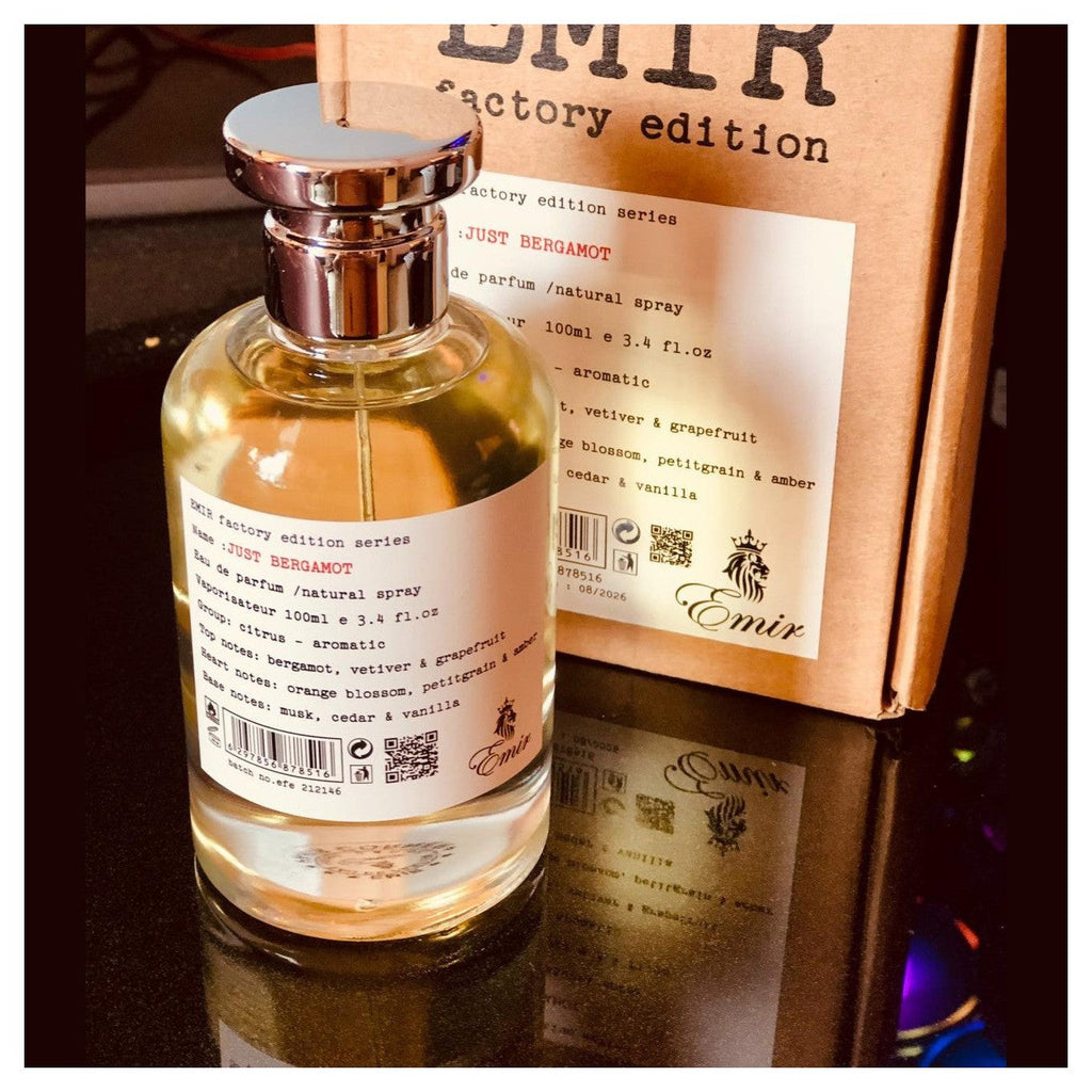Just Bergamot Emir Factory Edition EDP 100ml - Perfume South Africa