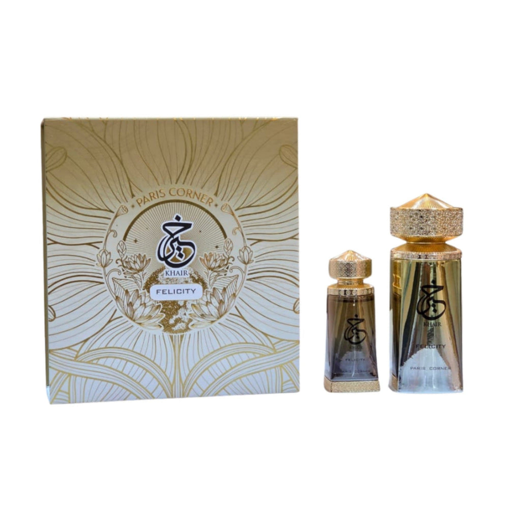 KHAIR FELICITY COMBO EDP 100ML PARFUM & 25ML CONCENTRATED OIL - Perfume South Africa