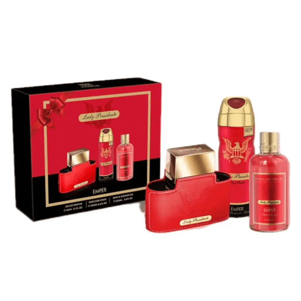 Lady President Emper 3 in 1 gift set - Perfume South Africa