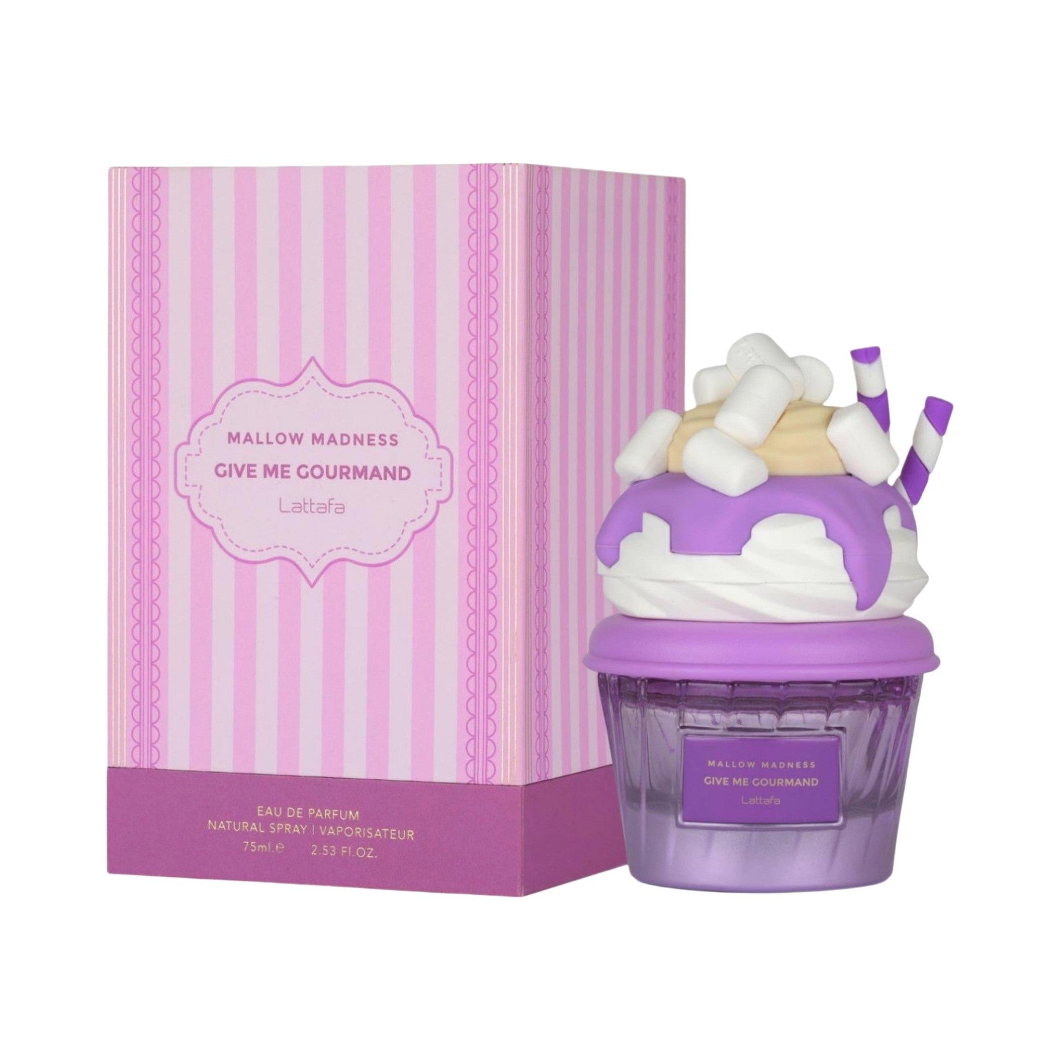 MALLOW MADNESS GIVE ME GOURMAND LATTAFA EDP 75ML - Perfume South Africa