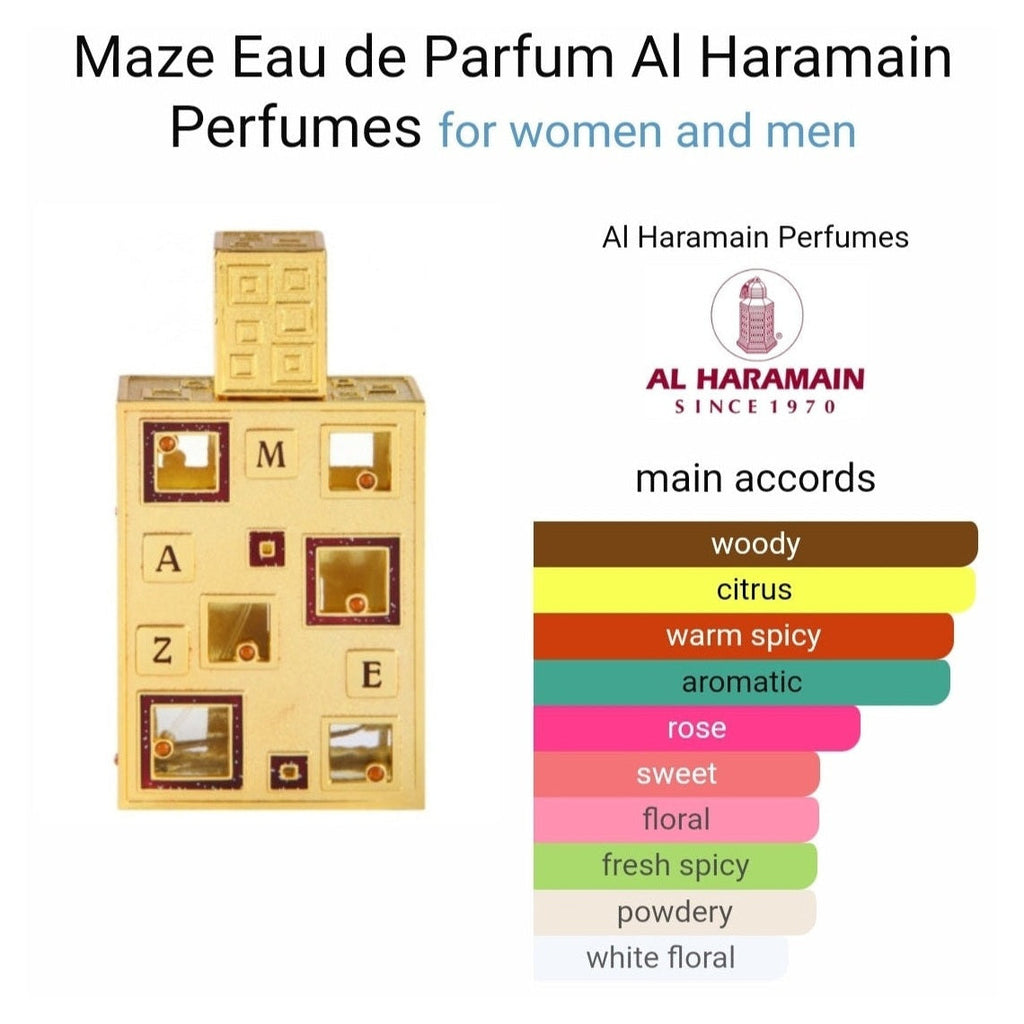 Maze by Al Haramain 50ml - Perfume South Africa