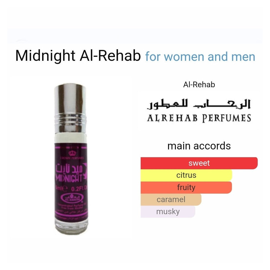 Midnight Al-Rehab 6ml - Perfume South Africa