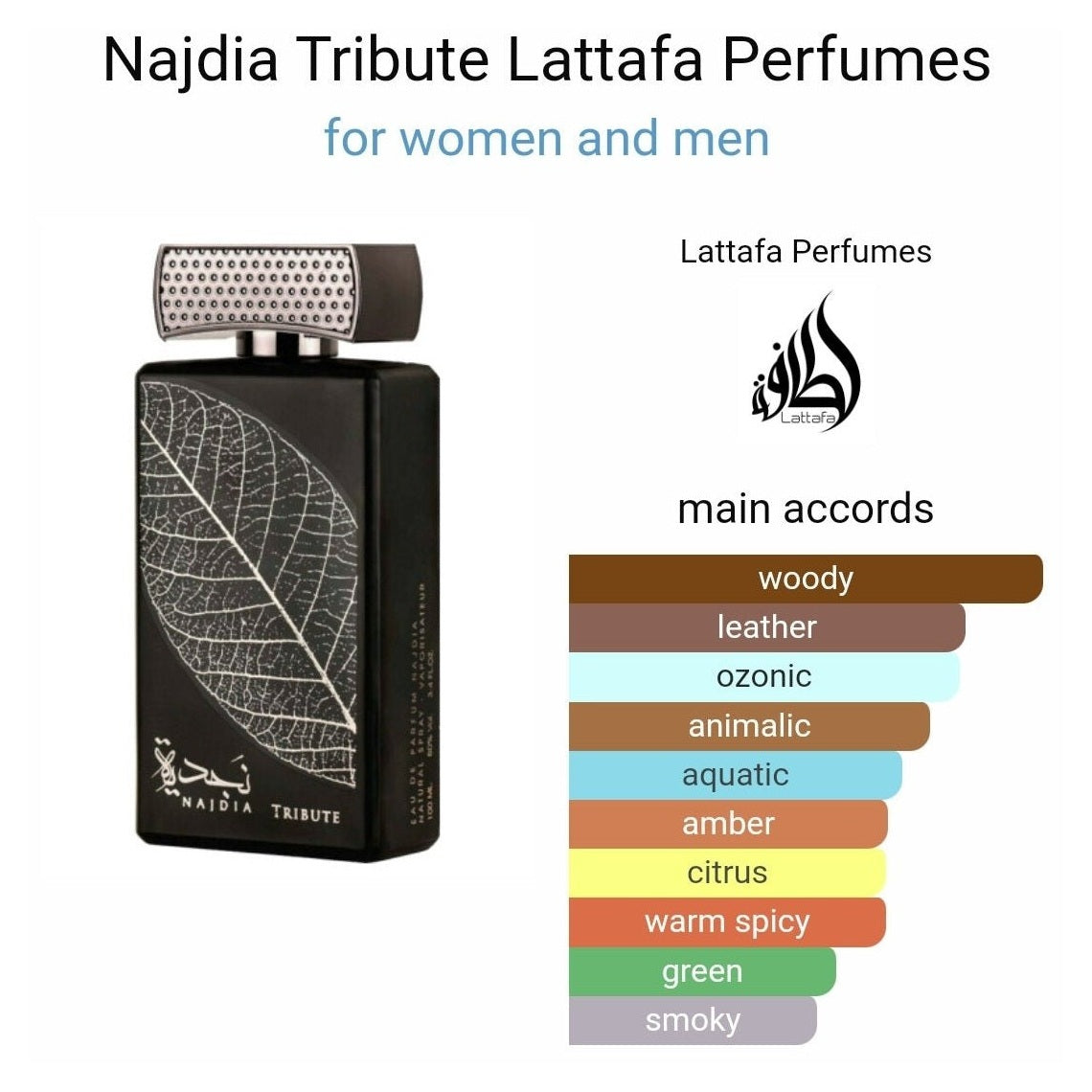 Najdia Tribute Lattafa Perfumes - Perfume South Africa