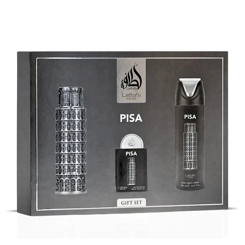 Pisa lattafa pride Gift set - Perfume South Africa