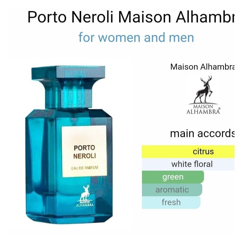 Porto Neroli Maison Alhambra EDP 80ml - Perfume South Africa