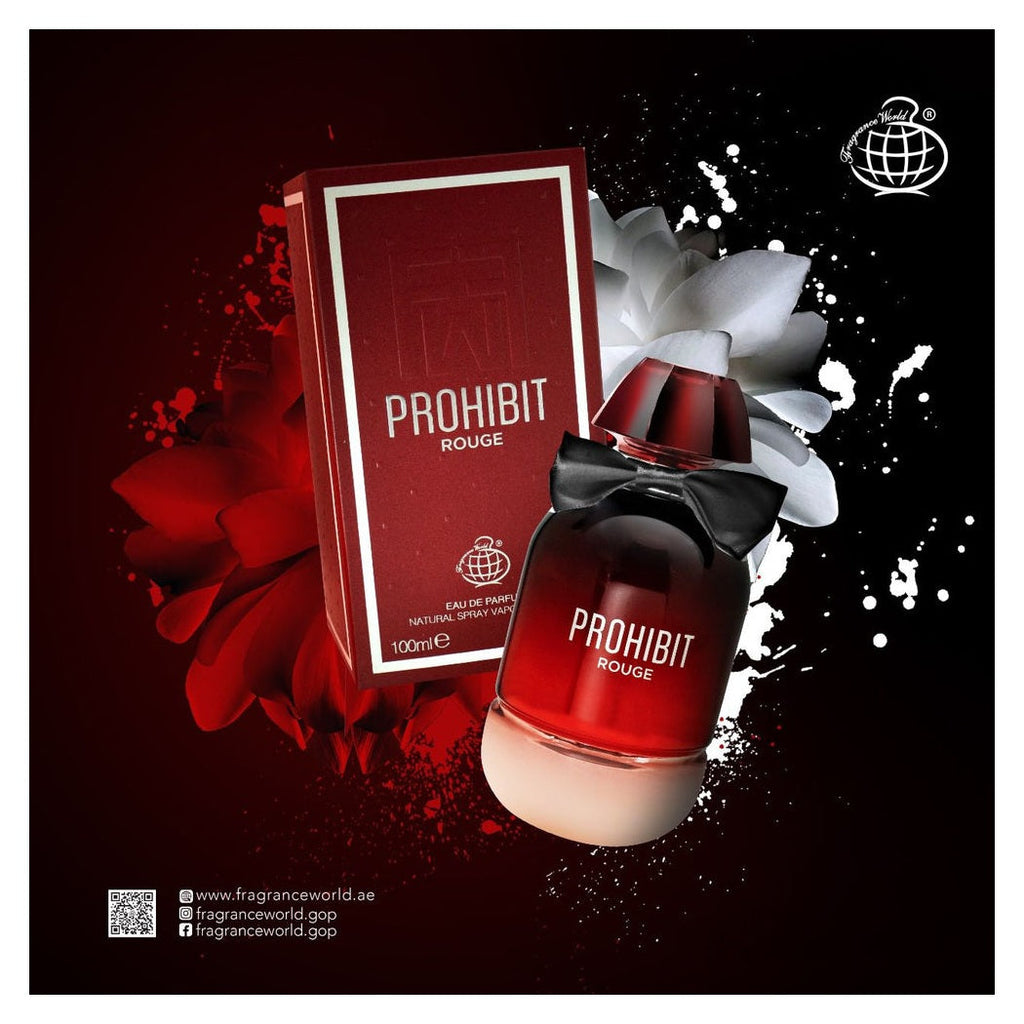 Prohibit Rouge 100ml - Perfume South Africa