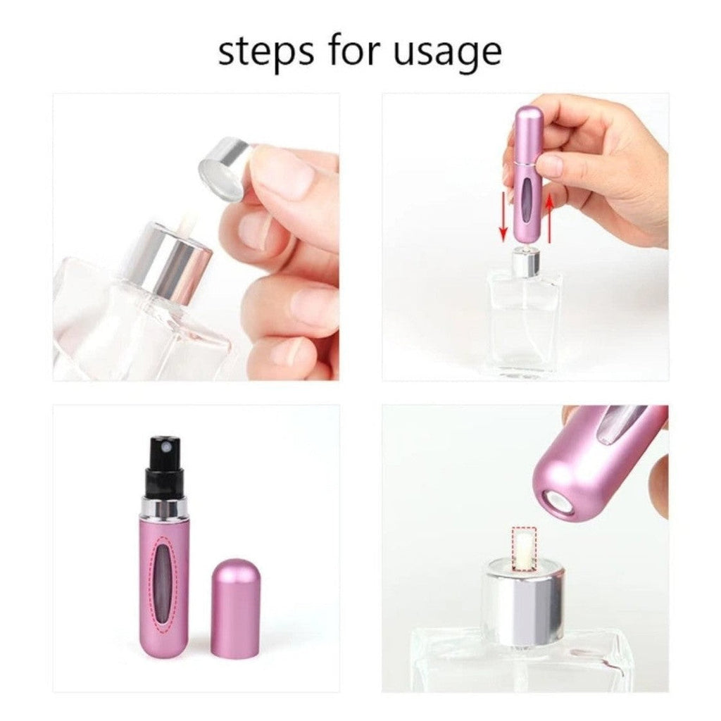 Refillable Mini Perfume Spray Bottle - 5ml capacity - Perfume South Africa