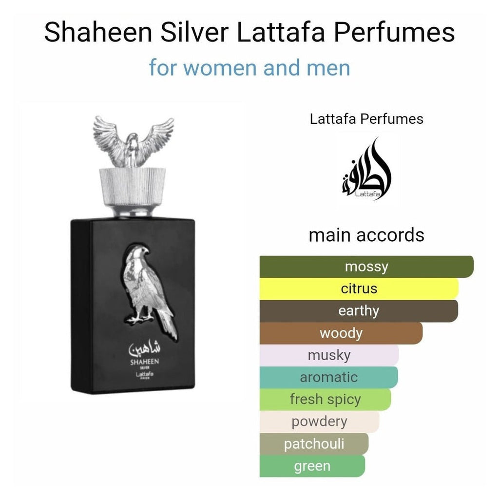 Shaheen Silver Lattafa Perfumes - Perfume South Africa