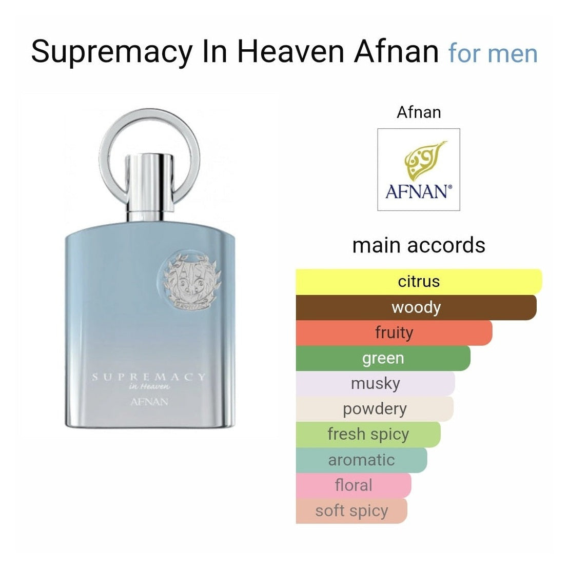 Supremacy In Heaven Afnan Perfumes - Perfume South Africa