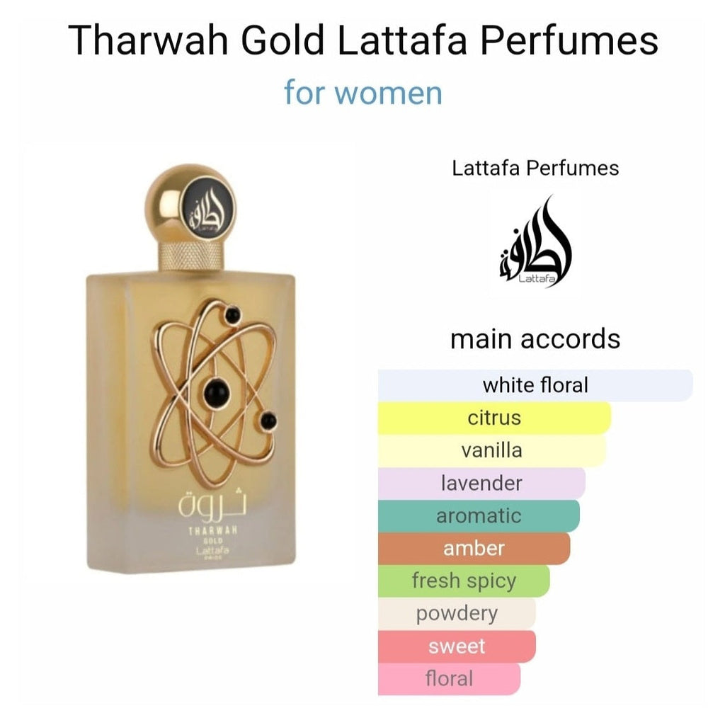 Tharwah Gold Eau De Parfum 100ml - Lattafa - Perfume South Africa