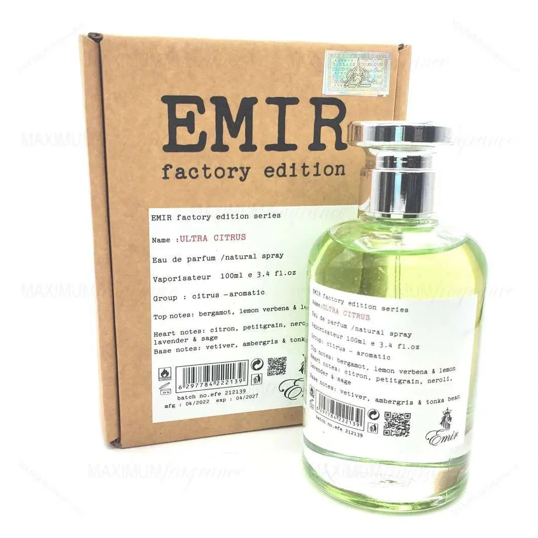 Ultra Citrus Emir Factory Edition EDP 100 ml - Perfume South Africa