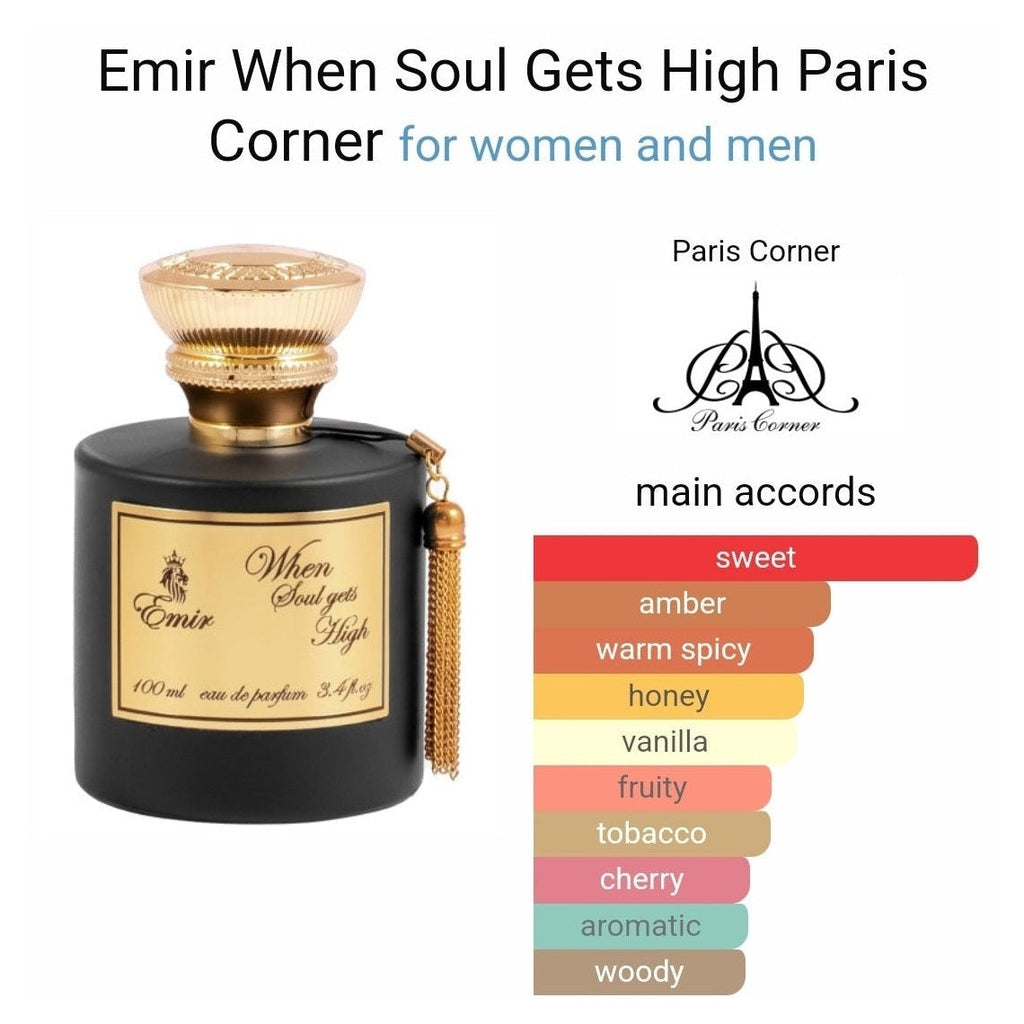 When Soul Gets High Emir Perfumes 100ml - Perfume South Africa